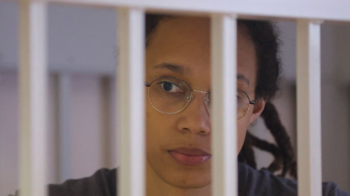 Brittney Griner: US basketball star sentenced to nine years in prison by Russian court