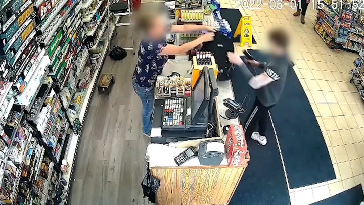 12-year-old fires gun into ceiling during gas station robbery