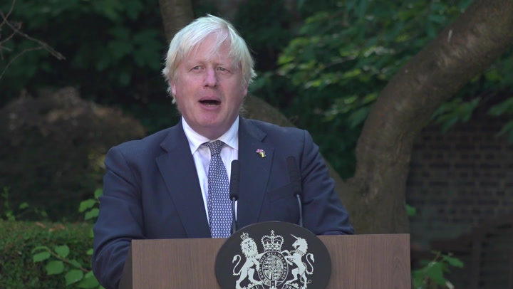 Boris Johnson jokes new prime minister will ‘for certain be either a man or woman’