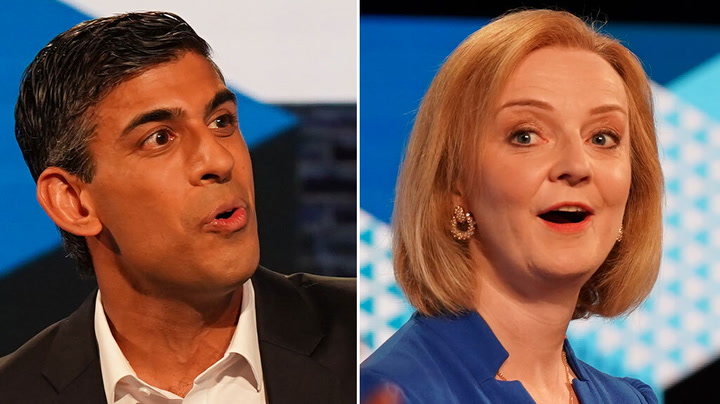 Tory leadership debate: Key moments from the first head-to-head between Truss and Sunak
