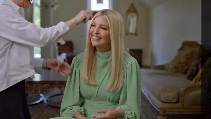 Ivanka Trump jokes about using dog as prop in documentary trailer