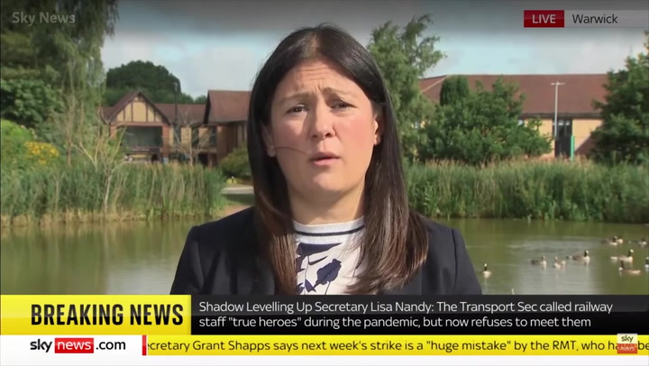 Lisa Nandy says the government has led the country to 'chaos'