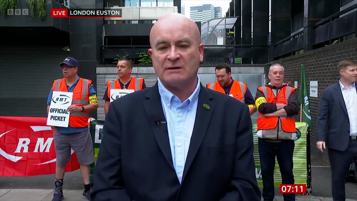Mike Lynch says government is ‘negatively influencing’ negotiations over rail strikes