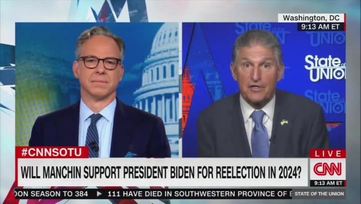 Joe Manchin declines to say if he will support Biden in 2024