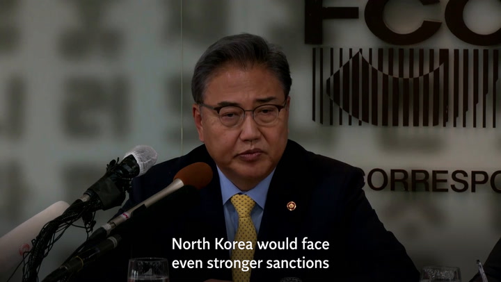 North Korea will face sanctions if conducting nuclear tests, South Korea says