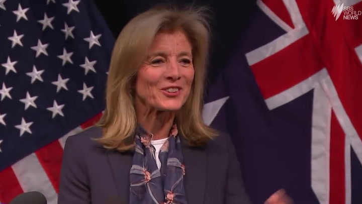 US ambassador to Australia calls male reporter out for talking over a woman