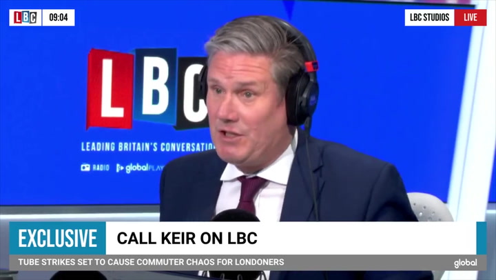 Keir Starmer calls for Tory MPs to ‘step up and get rid’ of Boris Johnson