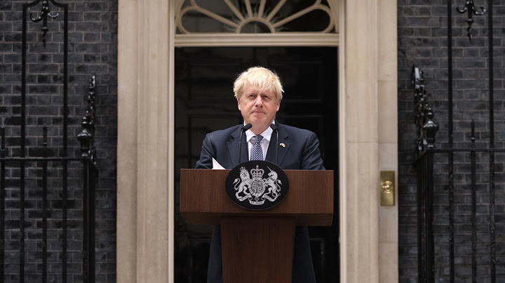 Boris Johnson says being prime minister is ‘best job in the world’ during resignation speech