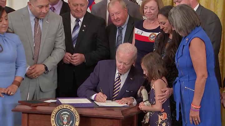 Joe Biden signs PACT Act into law to provide care for veterans exposed to burn pits