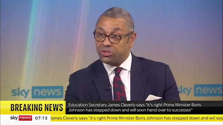 Education secretary James Cleverly shares about his wife's cancer treatment