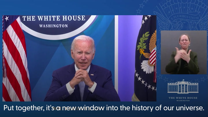 Biden reveals deepest image of the cosmos thanks to James Webb Space Telescope