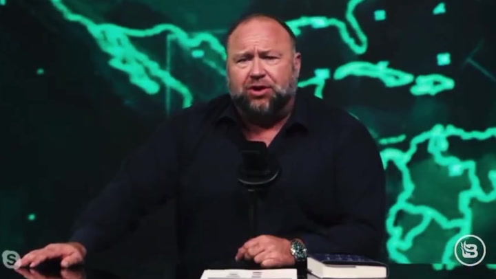 'I didn't even say his name': Alex Jones rages after fresh lawsuit announced