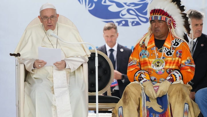 Pope Francis ‘deeply sorry’ to Canada’s Indigenous community over church school abuse
