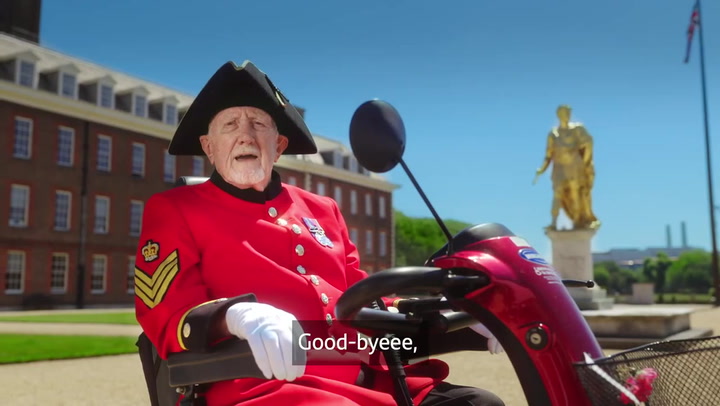 The Chelsea Pensioners advise to 'push off politely' in fraud awareness campaign