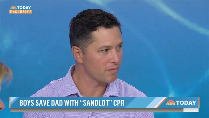 Twins reveal how they saved their father from drowning by using CPR
