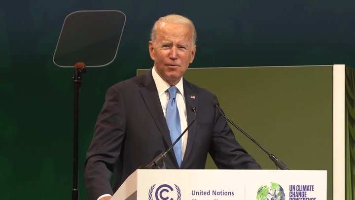 Joe Biden pledges to slash global methane emissions by 30% 经过 2030