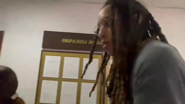Brittney Griner appears in Russian court in shackles as trial start date announced