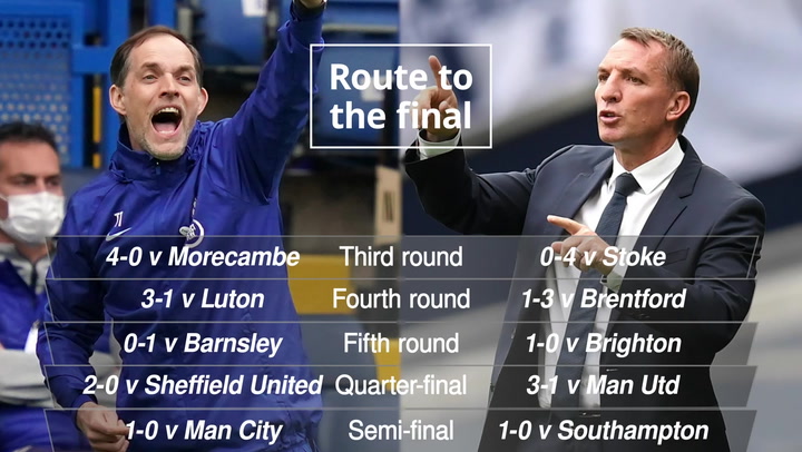Chelsea and Leicester will go head to head in the 140th FA Cup final at Wembley