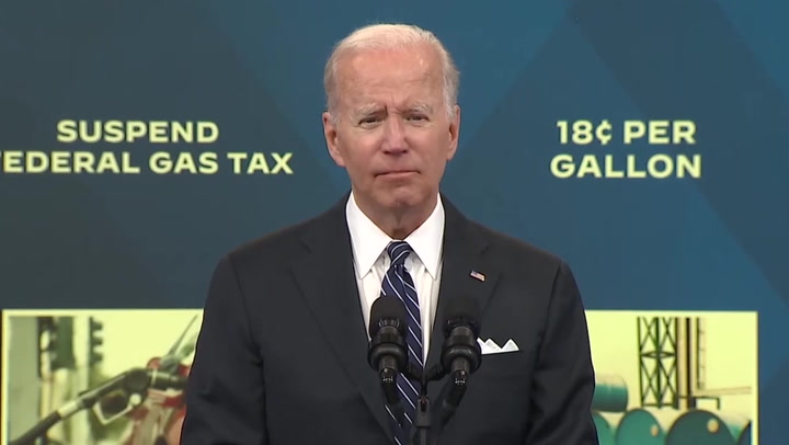 President Biden outlines plans for federal gas tax holiday in bid to cut fuel prices