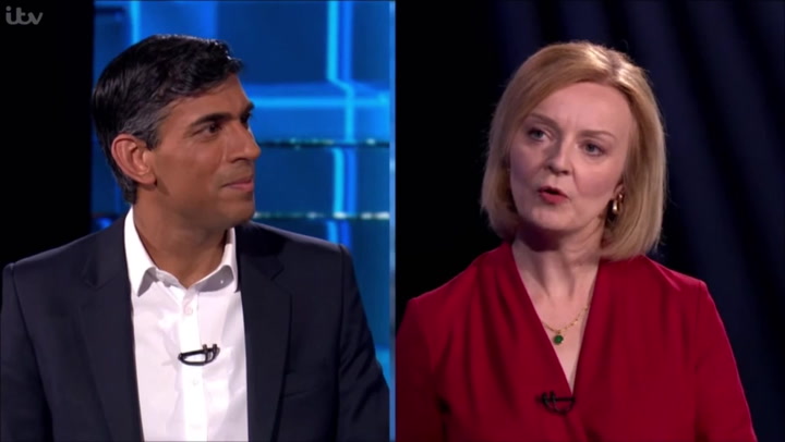 Sunak asks Truss whether she regrets being remainer or Lib Dem more