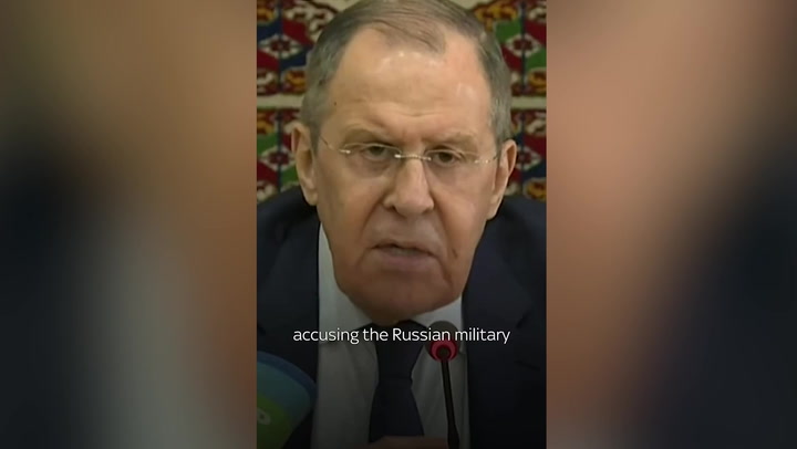 Russia’s foreign minister denies deadly missile strike was aimed at Ukrainian mall