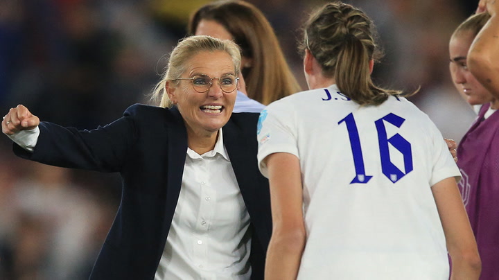 Euro 2022: Sarina Wiegman 'very proud' as England beat Sweden to reach final