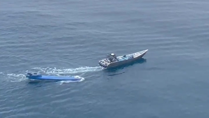 Boat packed with 625kg of cocaine seized off Panama coast by border service