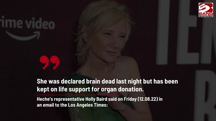 Anne Heche’s heart being kept beating for organ donation assessment