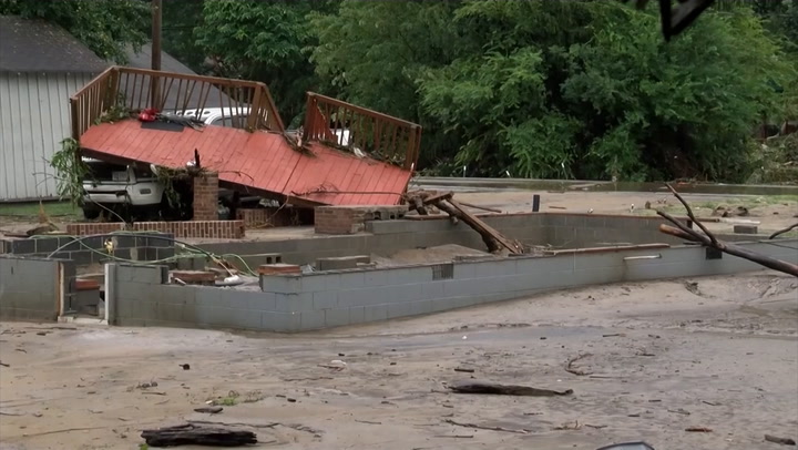 Heavy flooding in Virginia damages over 100 huise