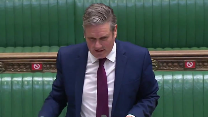 Keir Starmer says Boris Johnson 'governing by press release and not a plan'