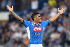 Everton sign Allan in £22m transfer from Napoli with Abdoulaye Doucoure and James Rodriguez imminent