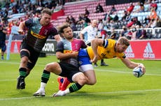Bath remain in Premiership top-four hunt as Ruaridh McConnochie double does for Harlequins’ hopes