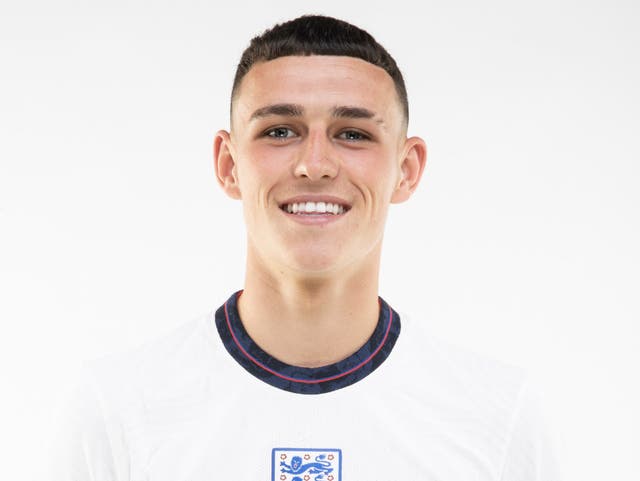 Manchester City midfielder Phil Foden