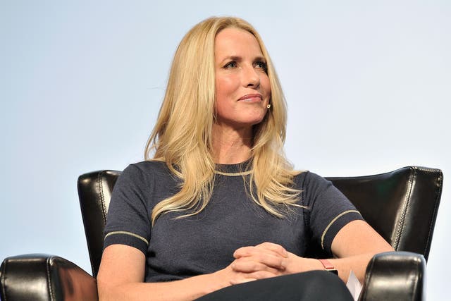 Emerson Collective Founder and President Laurene Powell Jobs speaks onstage during TechCrunch Disrupt S 2017