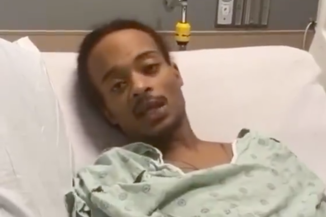 Jacob Blake speaks from hospital bed about the pain from his injuries