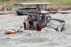 At least four vessels sink at pro-Trump boat parade in Texas as it draws an 'exceptional' number of MAGA supporters