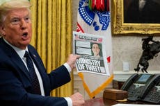 2020 election: Trump and allies accused of ramping up efforts to spread disinformation and fake news