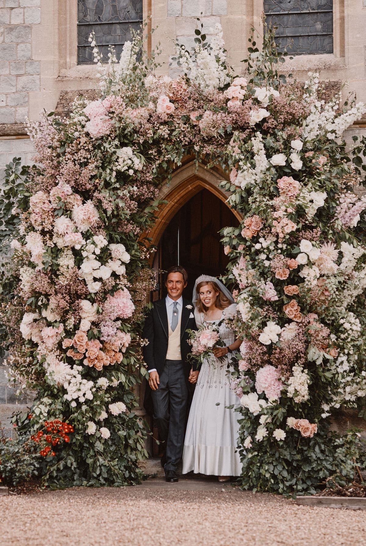 Princess Beatrice’s wedding dress to go on display at Windsor Castle