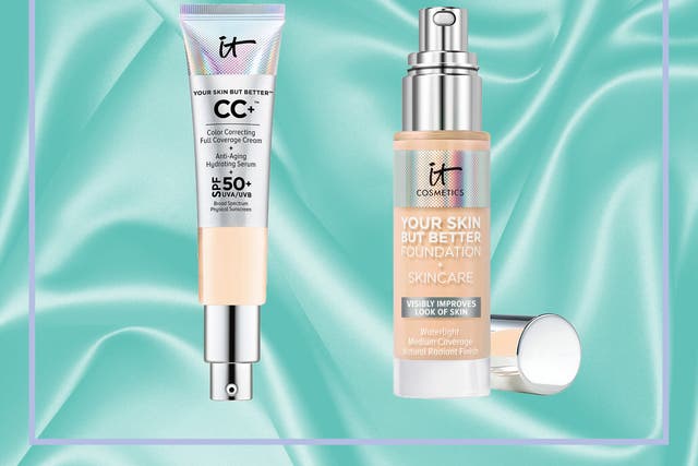 The new foundation is available in 40 shades, while the CC cream has just 12