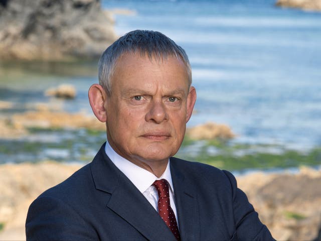 <p>Martin Clunes in 'Doc Martin' on ITV</p>