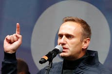 Alexei Navalny: Russian opposition leader out of coma after novichok poisoning