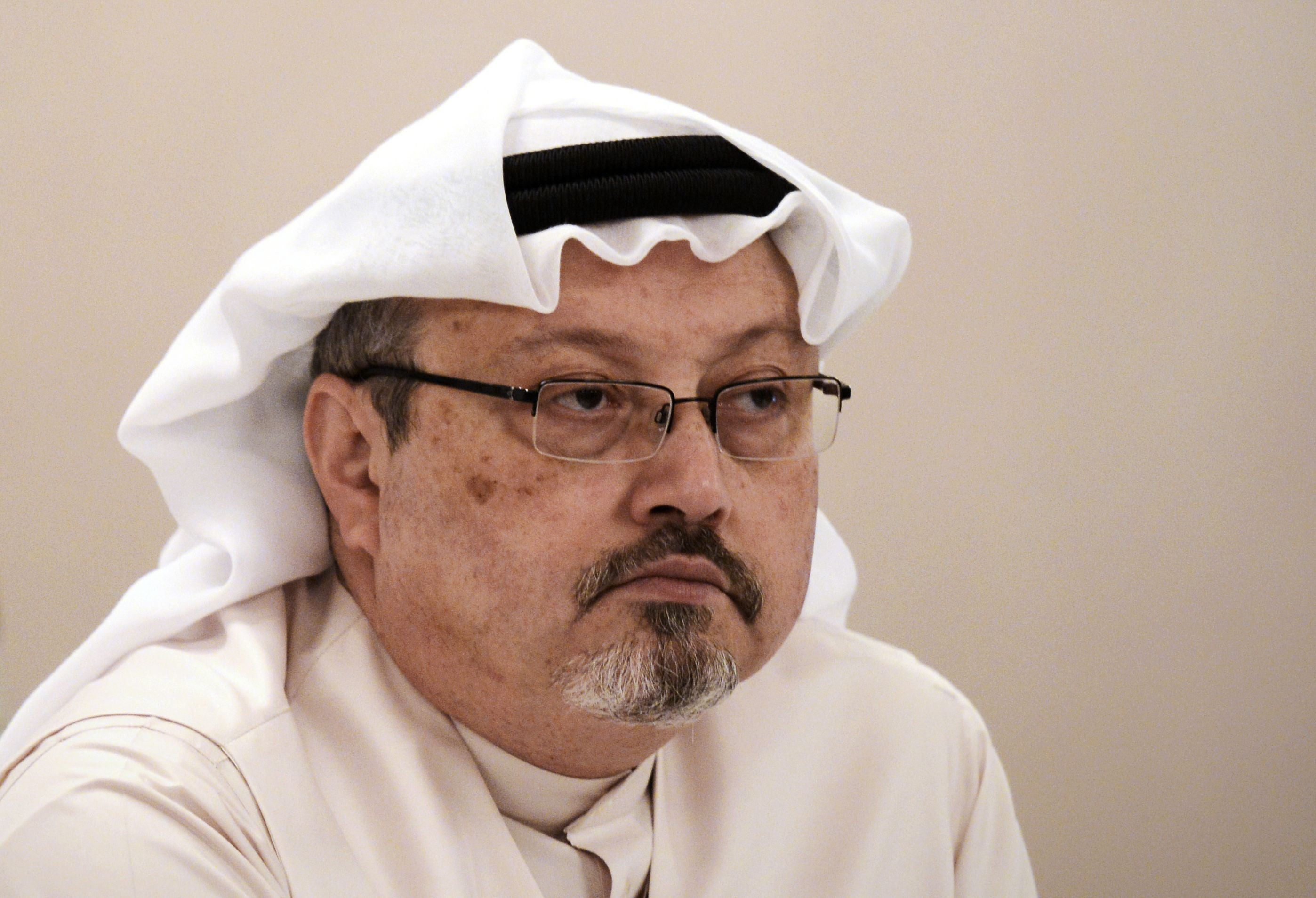 File image: Jamal Khashoggi was a columnist for the Washington Post before he was killed in October 2018