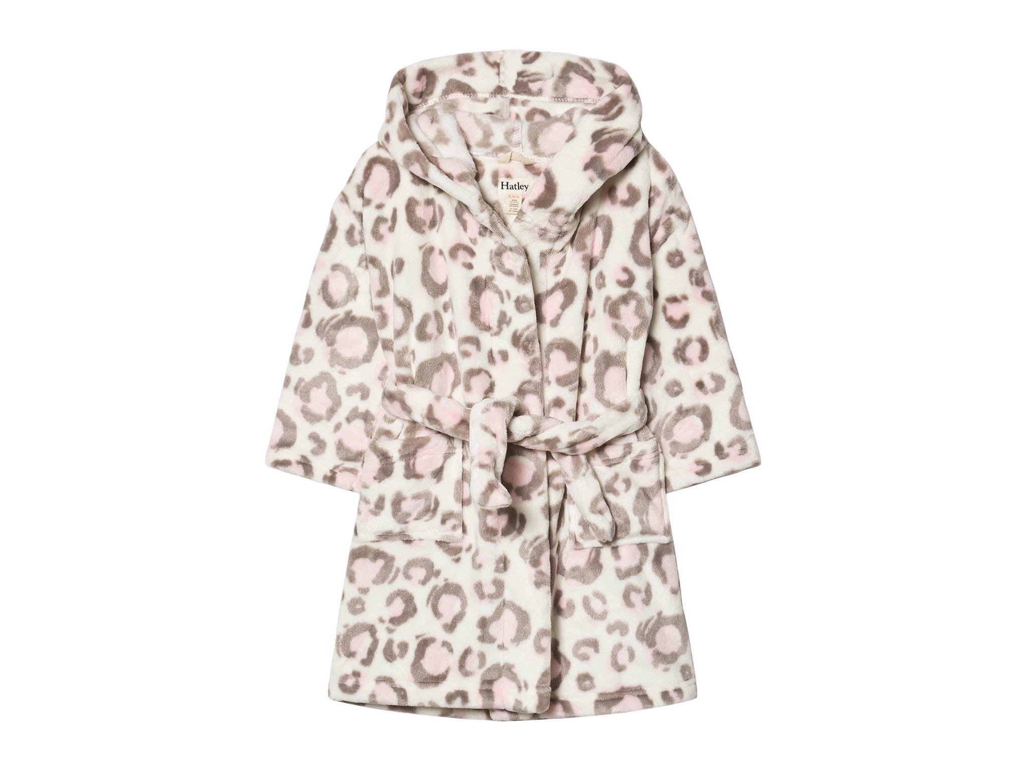 kids grey dressing gown