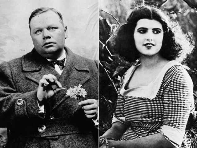 Roscoe Arbuckle and Virginia Rappe in the 1920s