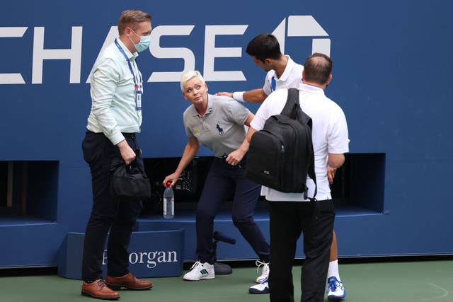 Djokovic fue expulsado del US Open