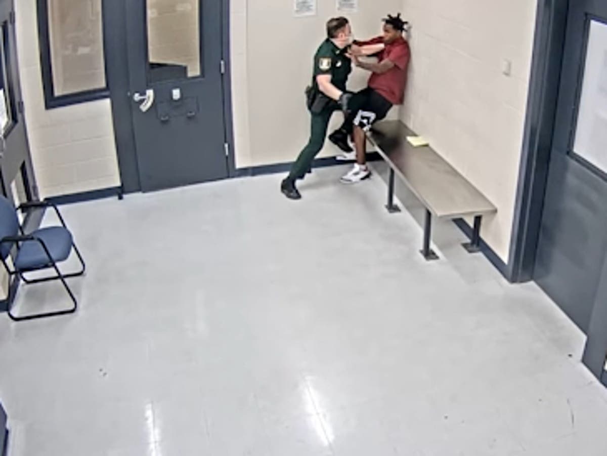 Sheriff Deputy put on leave after footage shows him attacking black ...