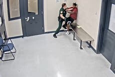 Sheriff Deputy put on leave after footage shows him attacking black teenager at juvenile centre