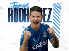 Everton complete signing of James Rodriguez from Real Madrid