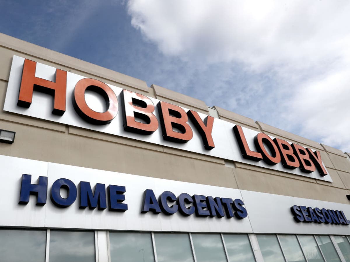 Hobby Lobby faces renewed calls for boycott following display seemingly