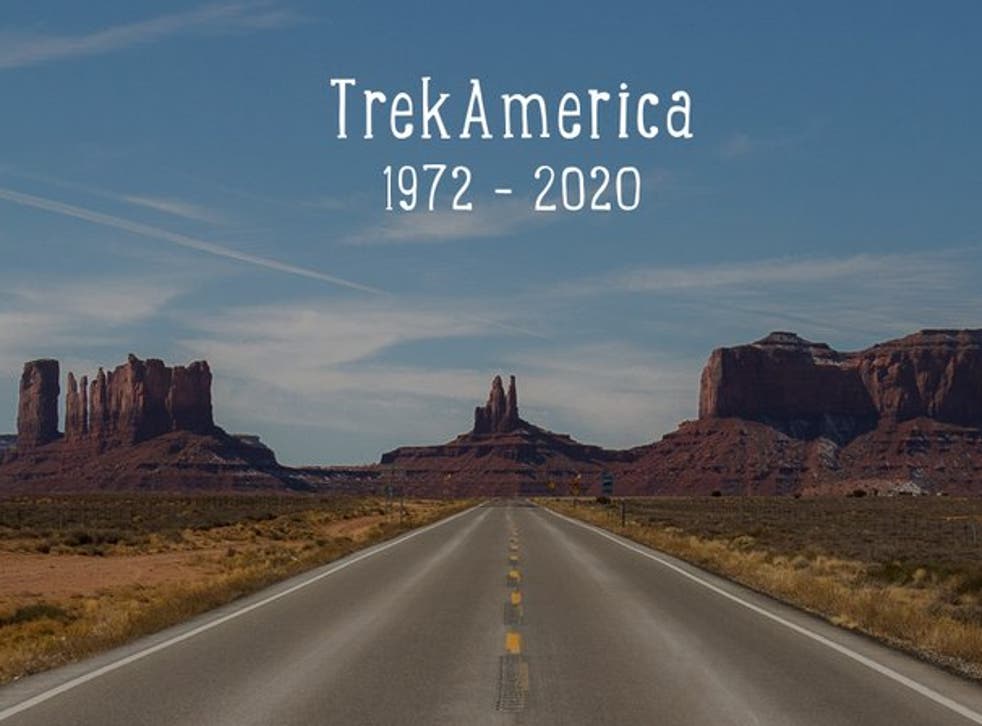 End of the road: TrekAmerica has been taking travellers across the US since 1972